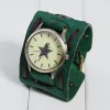 The manufacturer's wholesale of best-selling watches on AliExpress and Amazon, punk style broadband genuine leather men's watches, are selling well in Europe Application Scenario